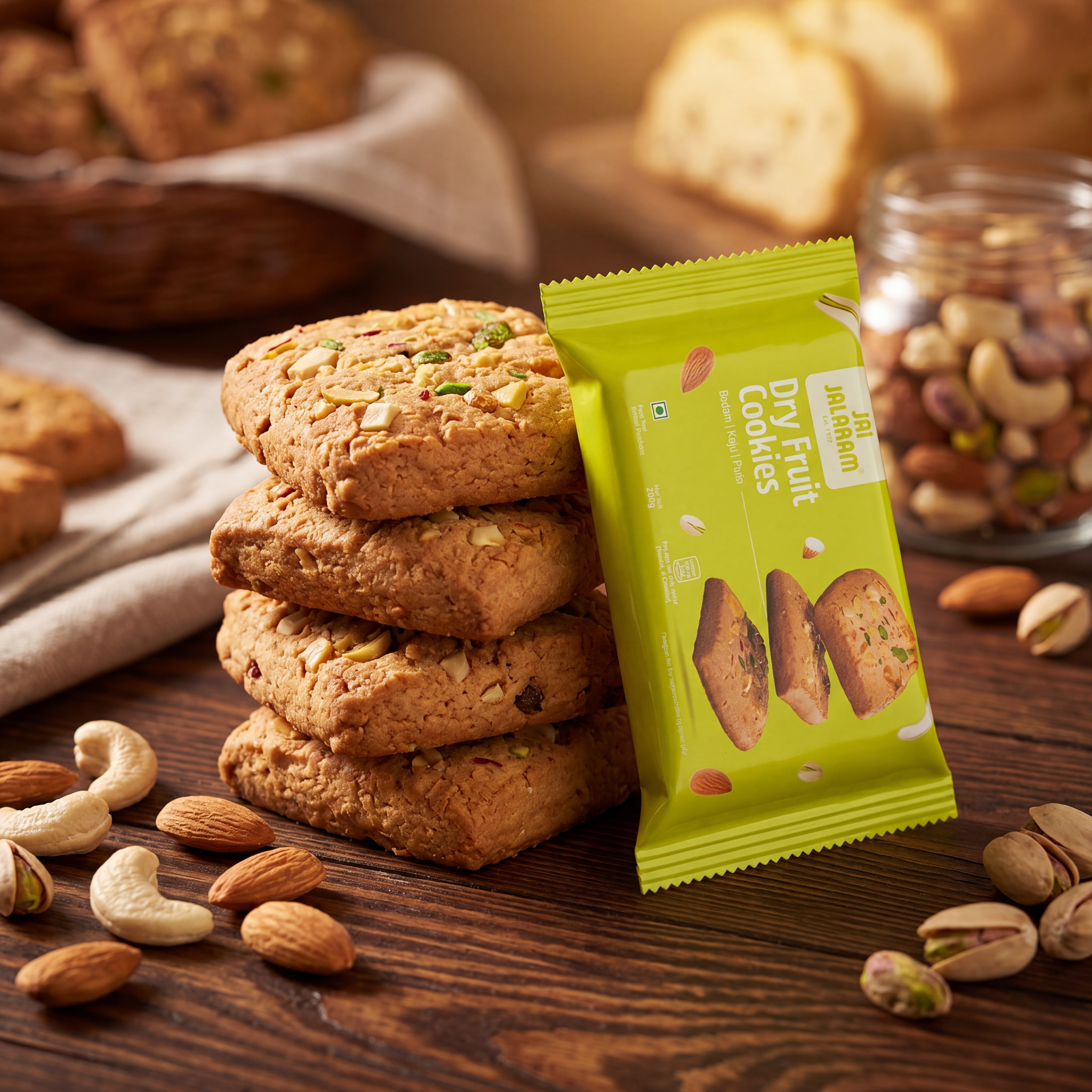Dry Fruit Cookies – Jai Jalaram Food Products