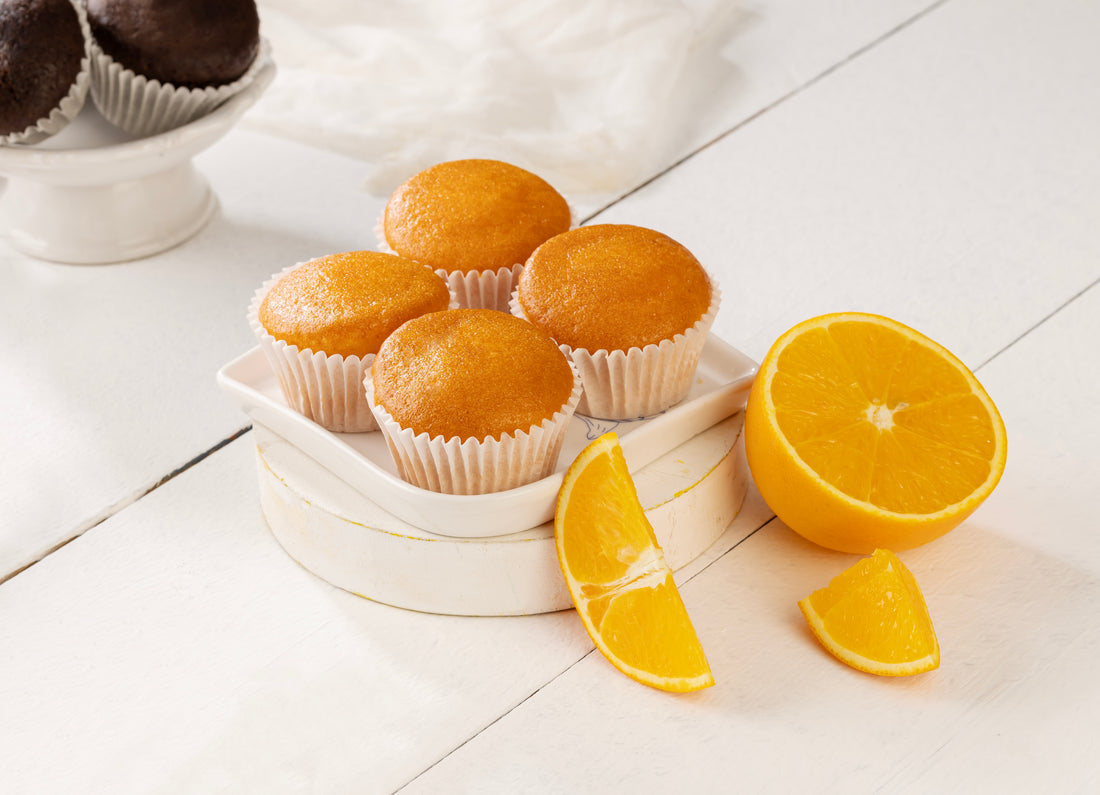 Orange Cup Cake 6Pcs