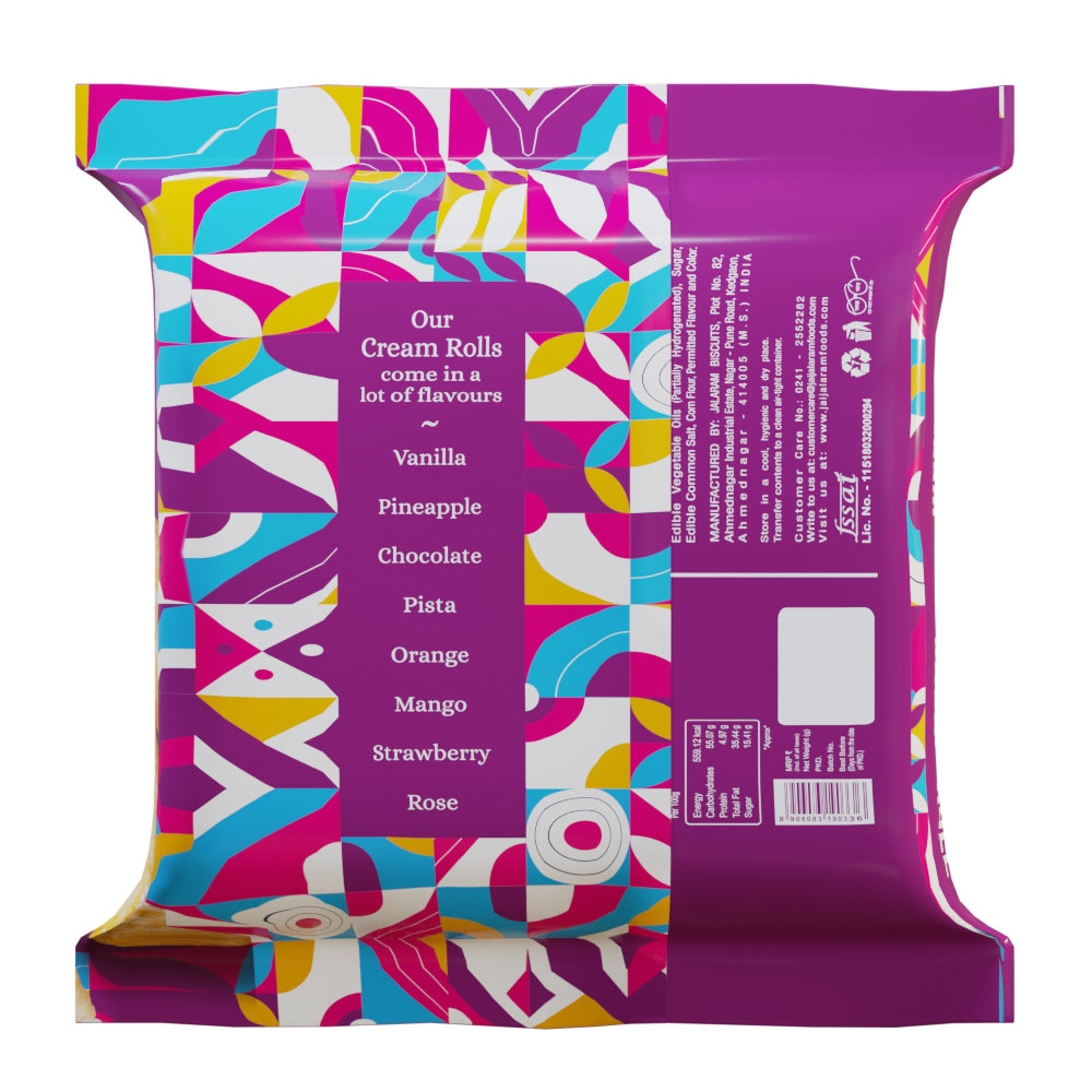 Creamroll Vanilla 4PCS