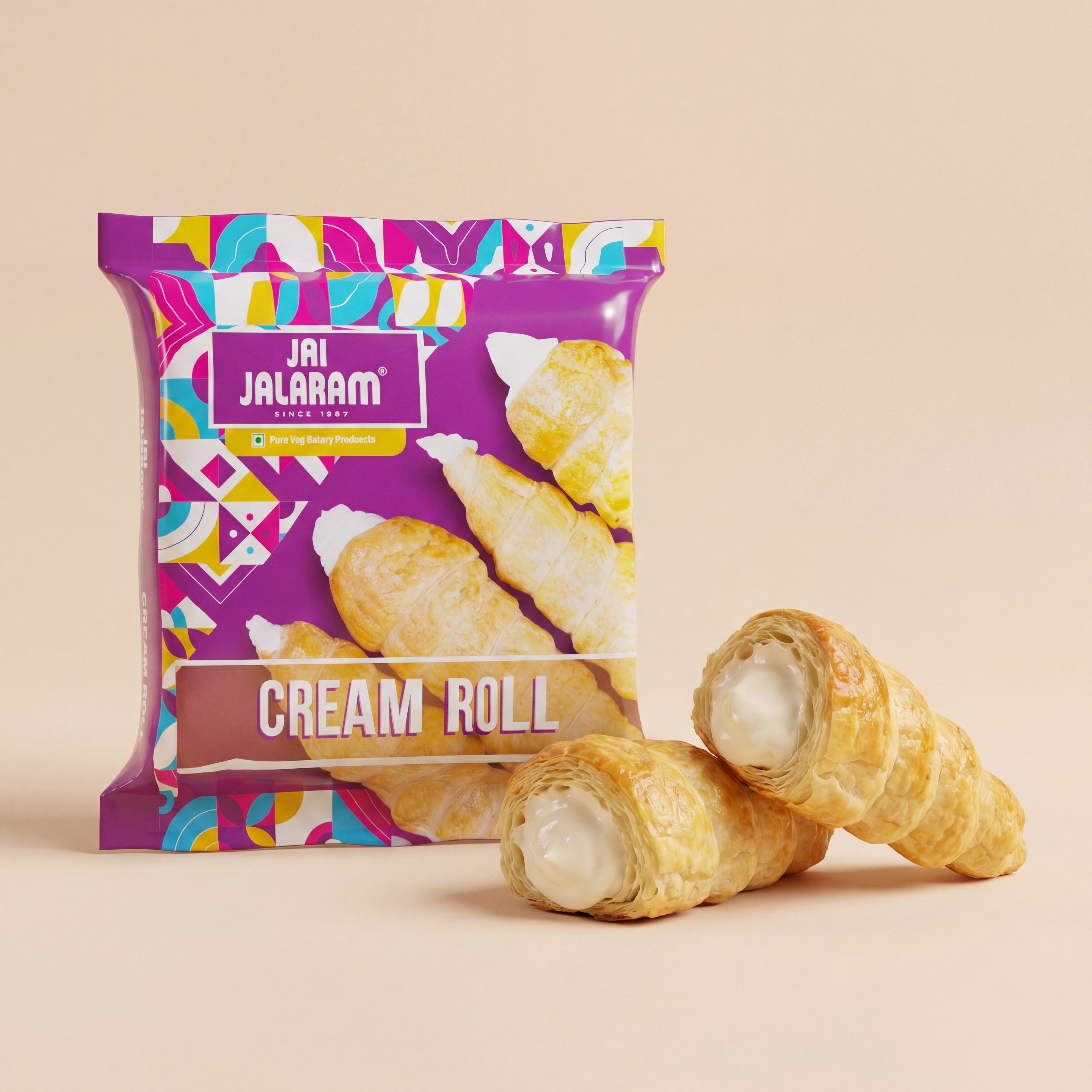 Creamroll Vanilla Flavour 4PCS