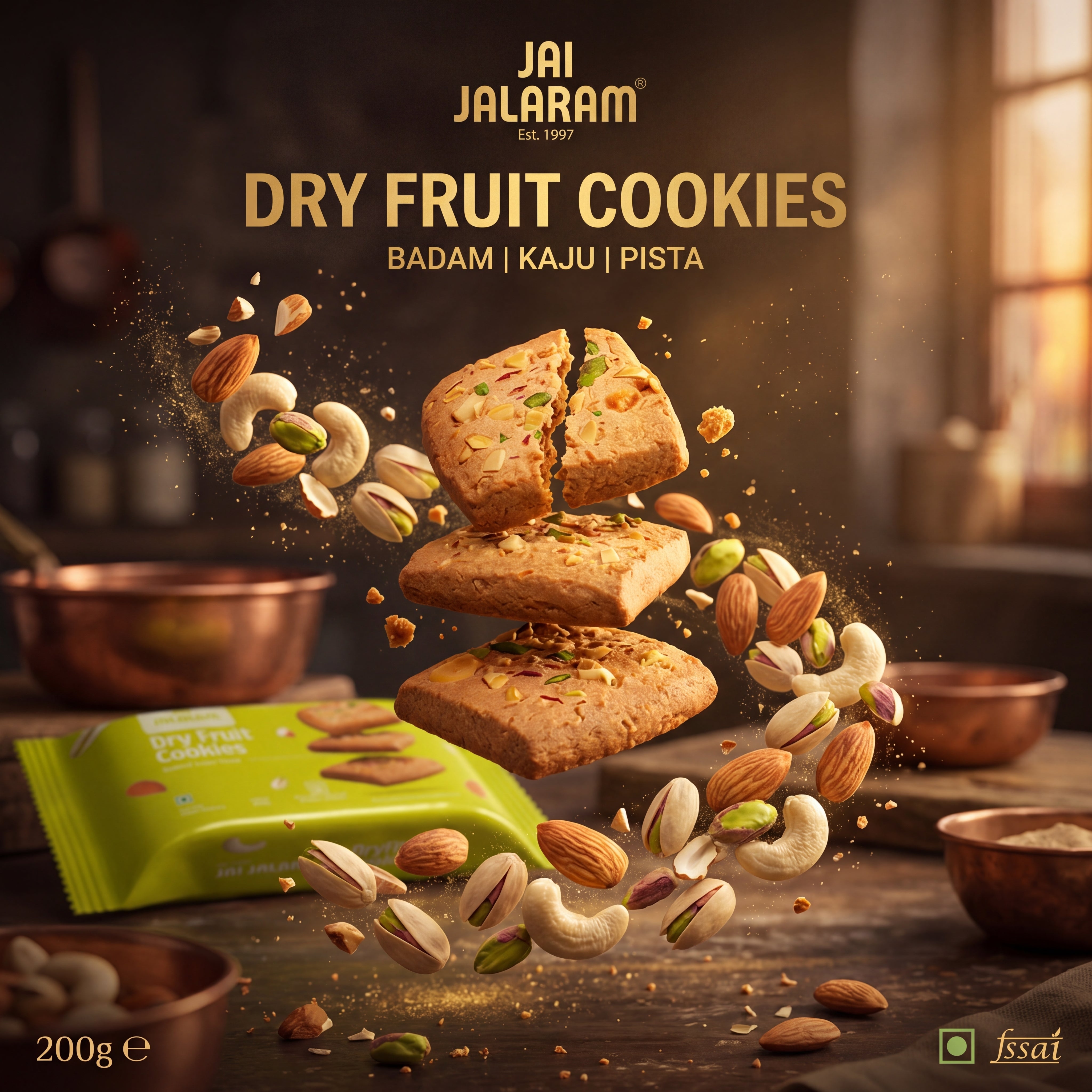 Dry Fruit Cookies