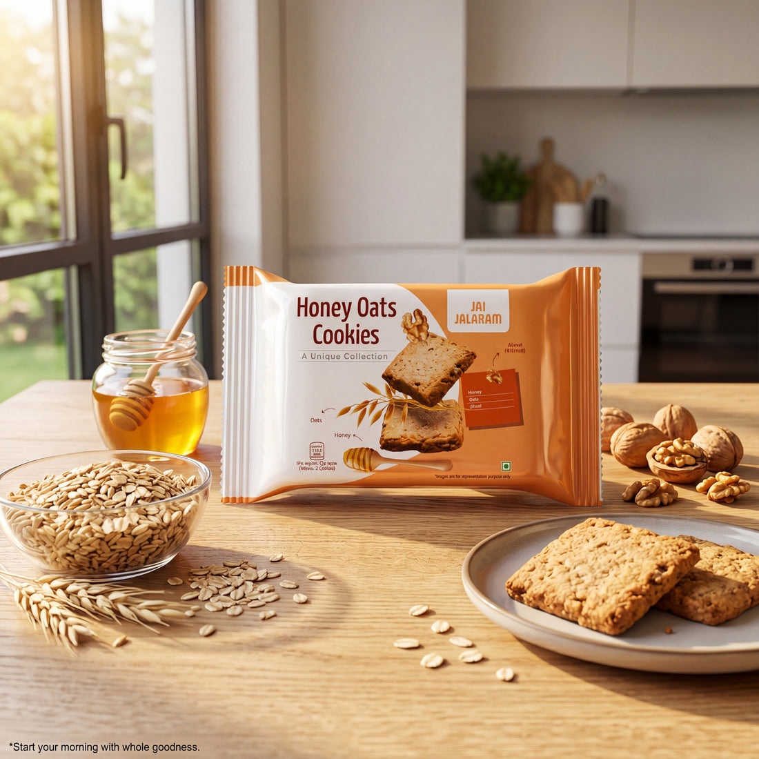 Honey Oats Cookie