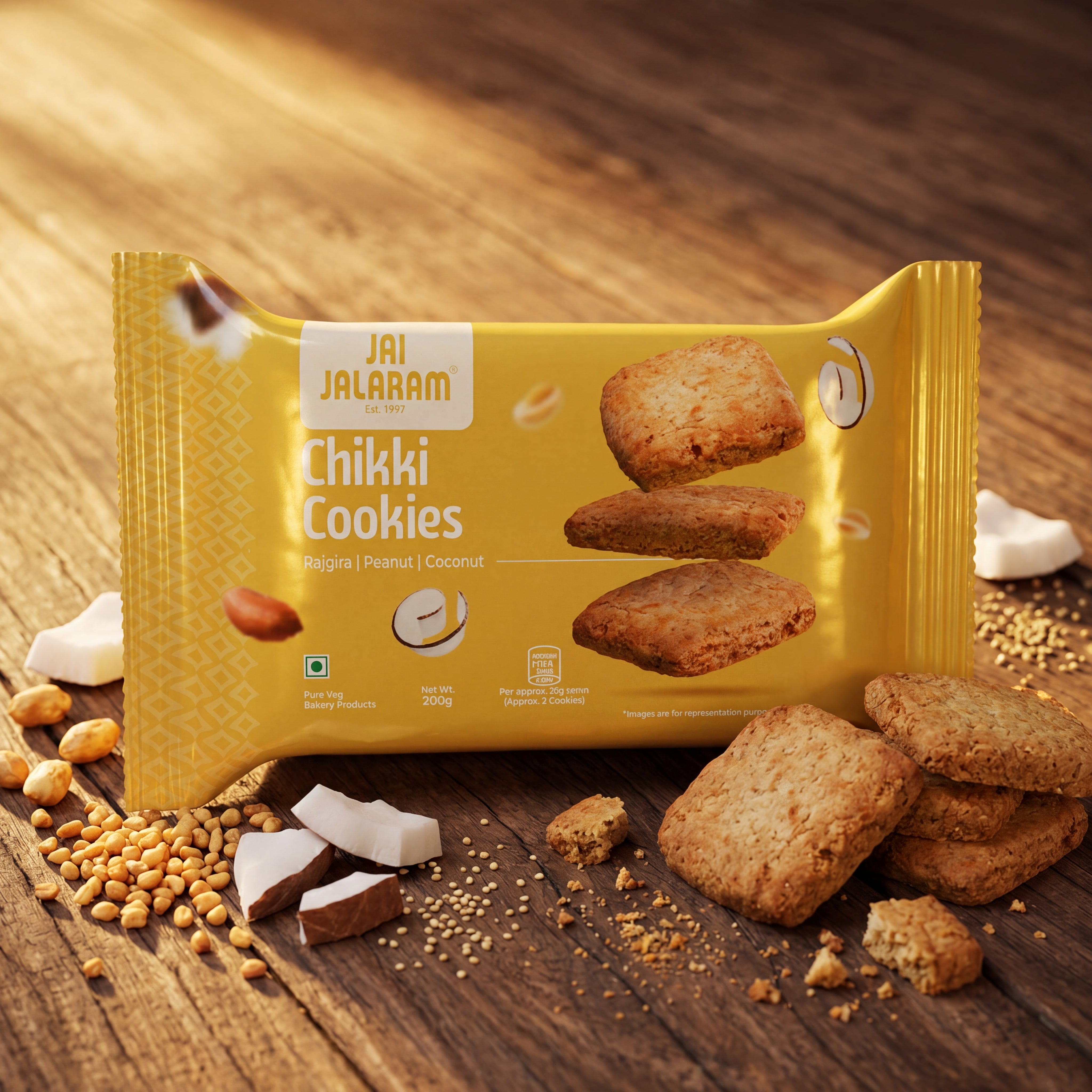 Chikki Cookies