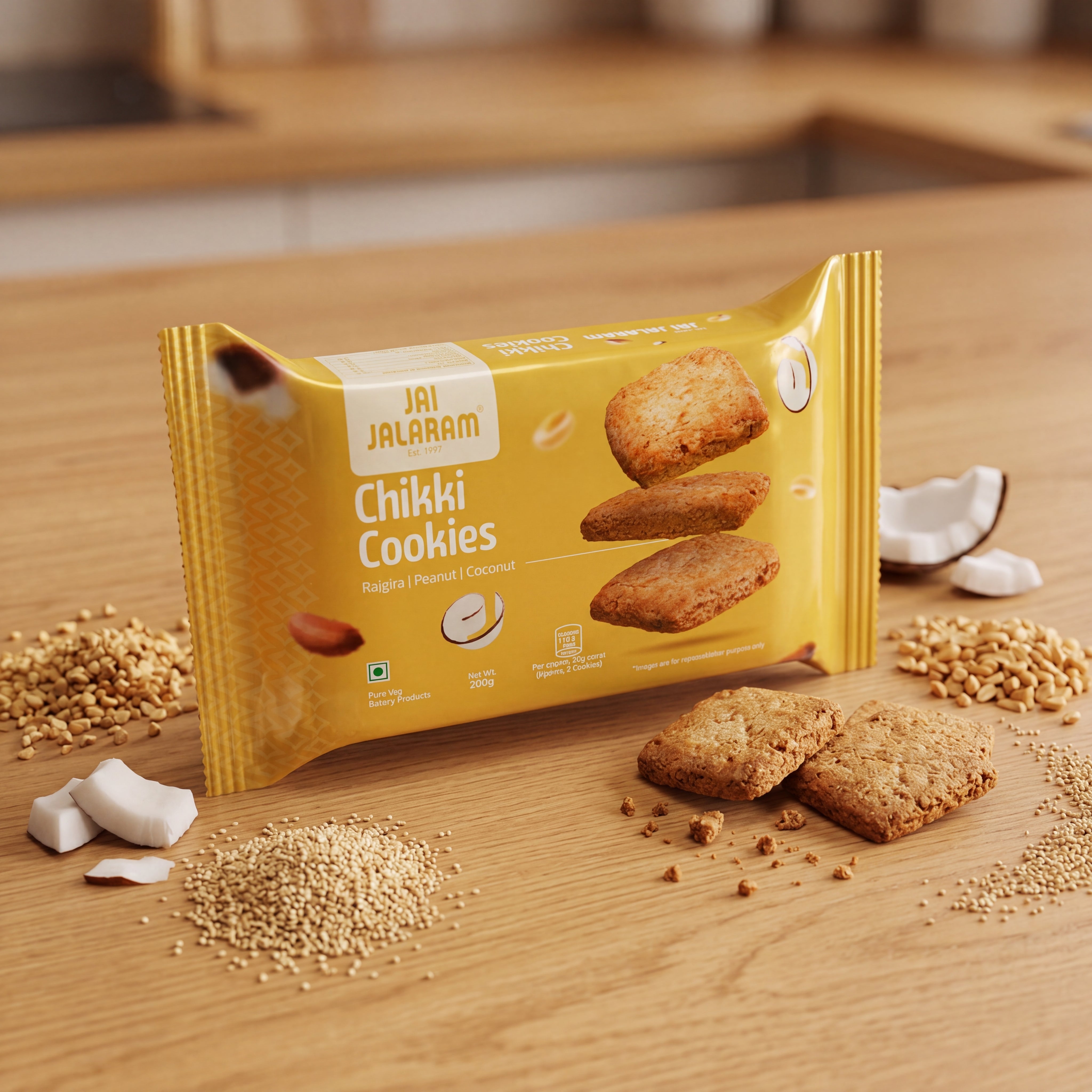 Chikki Cookies