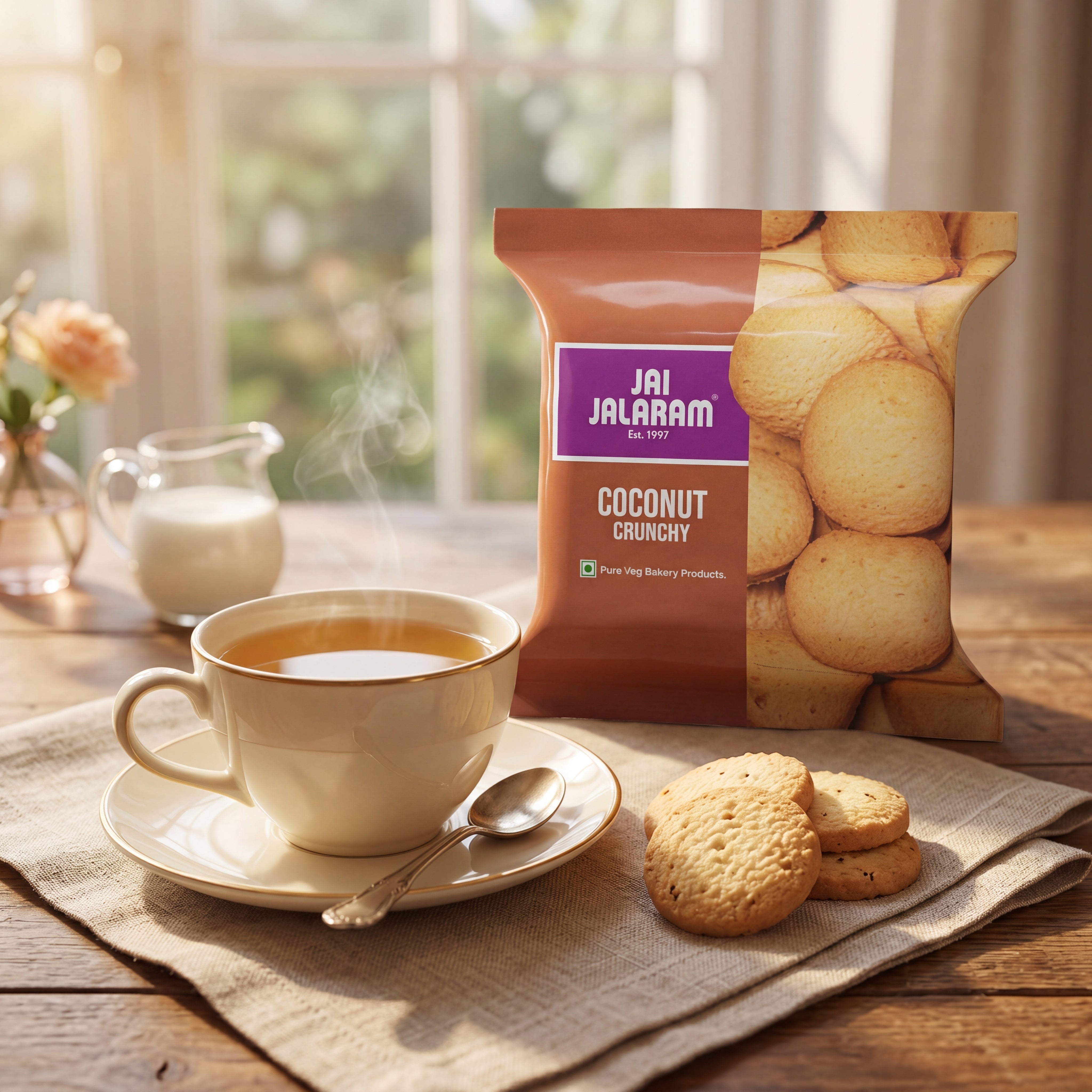 Coconut Crunchy Flavour Cookie