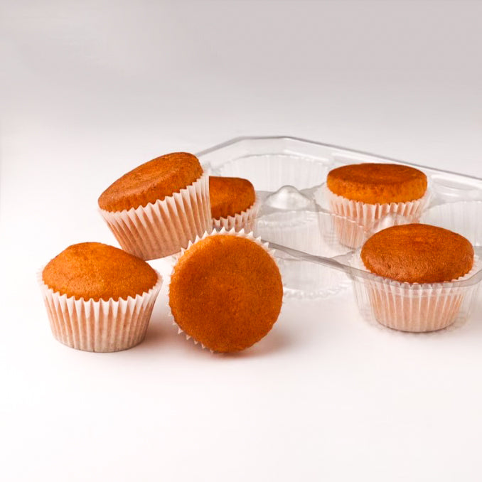 Orange Cup Cake 6Pcs